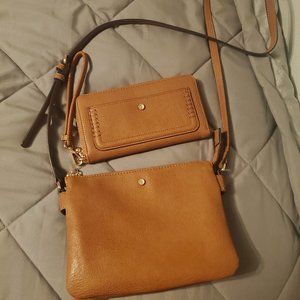 Lauren conrad crossbody purse and matching wallet
